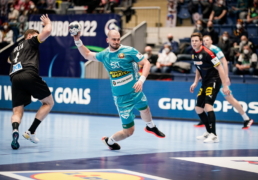 Artsem KARALEK (50) during the handball match Germany vs Belarus, Men’s EHF EURO 2022 Hungary, Slovakia, Bratislava, 14.01.2021, Mandatory Credit © Axel Heimken / kolektiff