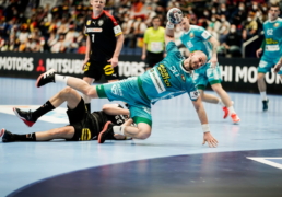 Artsem KARALEK (50) during the handball match Germany vs Belarus, Men’s EHF EURO 2022 Hungary, Slovakia, Bratislava, 14.01.2021, Mandatory Credit © Axel Heimken / kolektiff